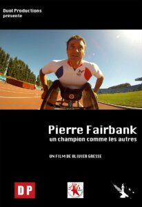 Affiche du documentaire Pierre Fairbank, un champion comme les autres